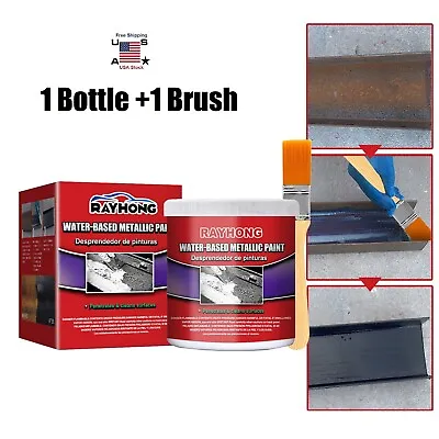3× Car Anti-Rust Chassis Converter Water-Based Primer Metal Rust Remover Set USA • $9.35