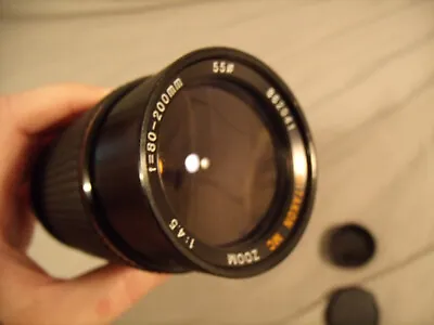 Mitakon MC Zoom 1:4.5 F=80-200mm Lens • $19.99