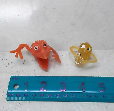 Vintage Rubber Ugly Uglies Jiggler Monster Hong Kong FINGER PUPPET LOT Jigglers • $19.99