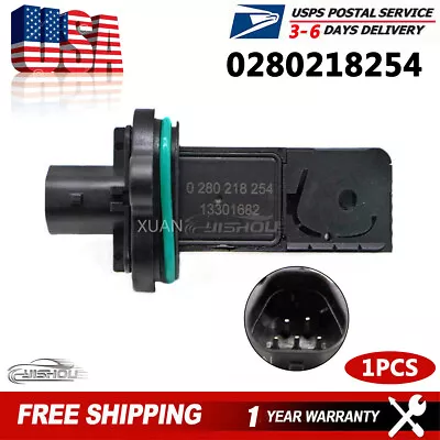 Mass Air Flow Meter Sensor MAF For Chevrolet Cruze Sonic Volt 1.4 1.8 0280218254 • $36.49