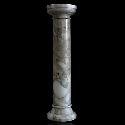 Column Classic IN Marble Carrara White Italian Marble Classic Column H.96cm • £693.16