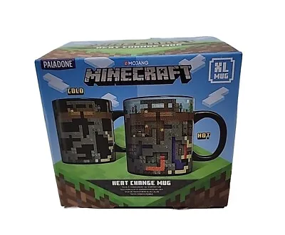 Paladone Minecraft XL Heat Change Mug FREE SHIP • $24.99