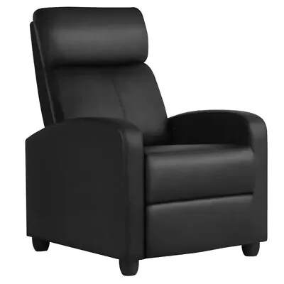 Recliner Chairs Single Modern Reclining Sofas Home Theater Seating Club Chairs • $145.99