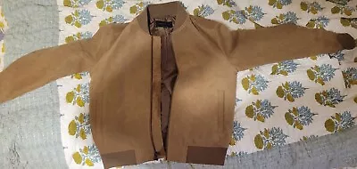 Men's Banana Republic Vegan Suede Bomber Jacket-Small Never Worn-DESC! • $69.99