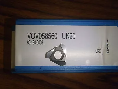 10 Valenite VOV0 58560 UK20 .116  Wide Carbide Grooving Inserts • $35