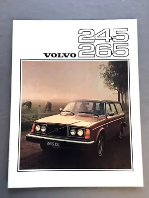 1976 Volvo 265 245 Station Wagon 16-page Original Car Sales Brochure Catalog • $9.57