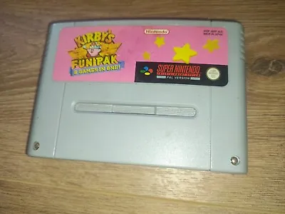 Kirby's Fun Pak Super Nintendo SNES AUSPAL -TESTED- And Working • $142.34