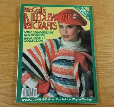 McCALL'S NEEDLEWORK & CRAFTS Magazine Vintage Issue From Spring 1980 • $5.99