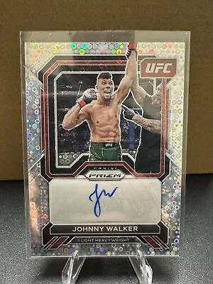 2023 Prizm UFC Johnny Walker Under Card Disco Prizm Superstar Auto #SA-JWK • $9.99