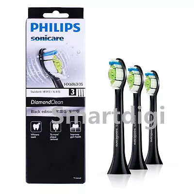 New Philips Sonicare DiamondClean Standard Sonic Toothbrush Heads HX6063 In Box • $39.99