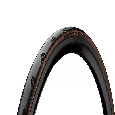 Continental Grand Prix 5000 Tyre Foldable Blackchili Compound Black/Transparent  • $138.36