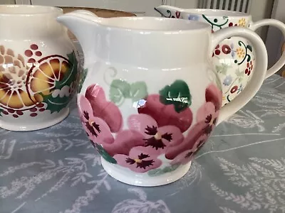 Emma Bridgewater Pink Pansy  1.5pt  Jug New Discont Best 1st • $37.88