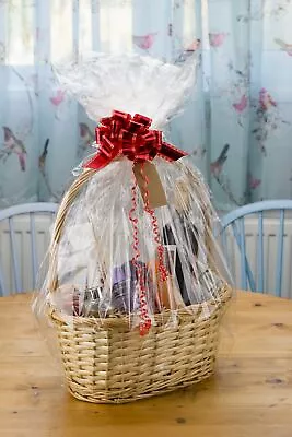 Create Your Own Wicker Gift Hamper Basket Kit Use For Present Hamper Basket • £18.99