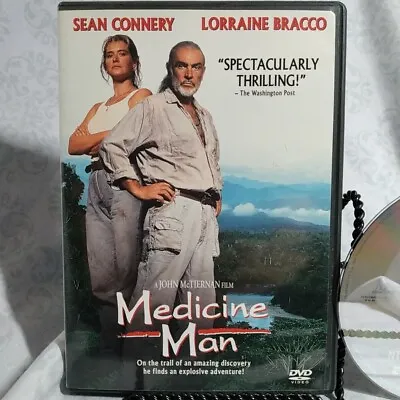 Medicine Man DVD PG-13 Special Features Sean Connery John McTiernan • $4.24