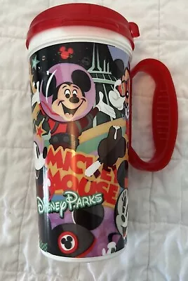 DISNEY PARKS Mickey Mouse Club Travel Resort Mug Coffee Cup Whirley New Tumbler • $15.99
