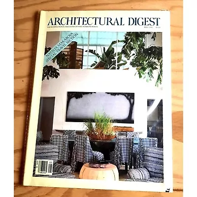 Vintage Magazine Architectural Digest Natalia Makarova Special Travel Edition Ma • $55