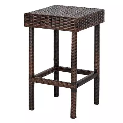 5PC Rattan Patio Furniture Set  Wicker Table & Chair Sets Dinner Desk W/ 4 Chair • $119.99