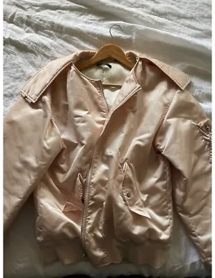 Helmut Lang Bomber Jacket Pink • $110