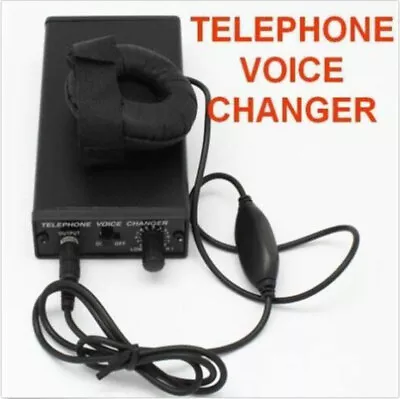 Bug Telephone Voice Changer Professional Disguiser Phone Transformer Ear • $99.95