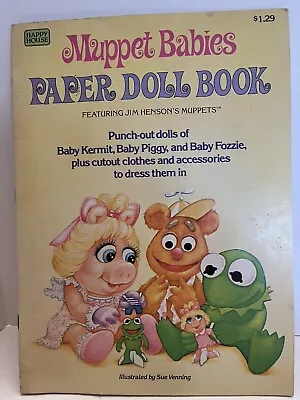 Vintage Muppet Babies Paper Dolls • $5.99