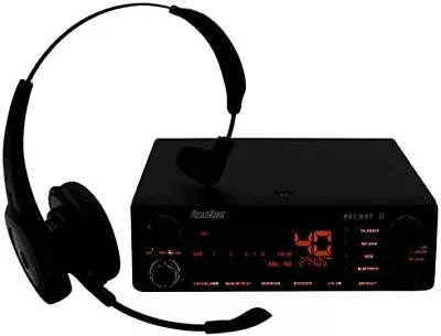 RoadKing RKCBBT Voice-Activated Hands-Free CB Radio Black • $219.96