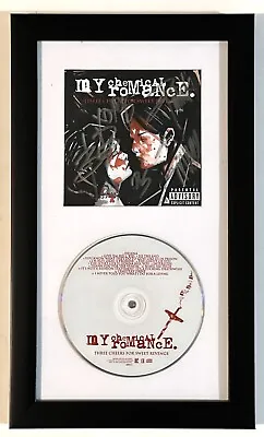 My Chemical Romance SIGNED Three Cheers Sweet Revenge CD Framed Display #1 JSA • $699.99