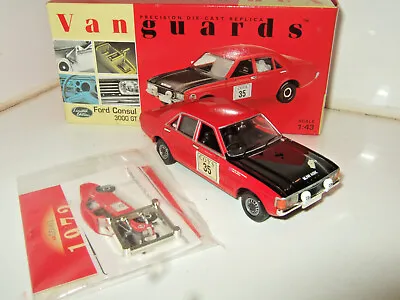 Vanguards VA55001 Ford Consul 3000 GT Coys Rally GB In 1:43 Scale • £18.85