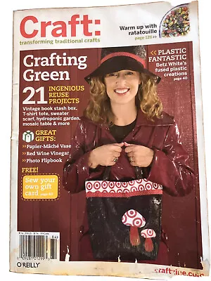 Craft: 09 Magazine November 2008 Free Shipping Offer • $5.90