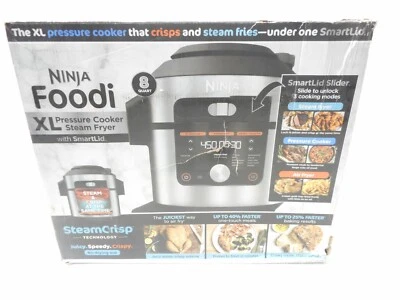 $154.99 • Buy Ninja OL601 Foodi 14-in-1 8-qt. XL Pressure Cooker Steam Fryer With SmartLid - N