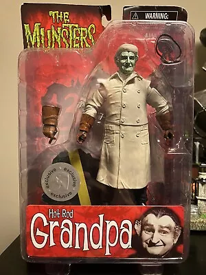 THE MUNSTERS Hot Rod Grandpa Diamond Select Action Figure ToysR Us Excl 2013 • $55