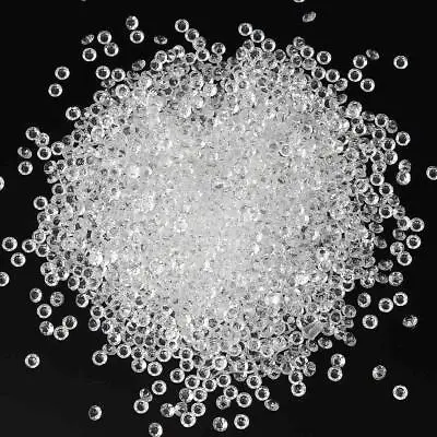 £11.89 • Buy Clear Diamonds Confetti 20000 Crystals Gems Table Top Scatter Wedding Decoration