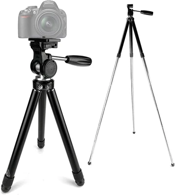 $16.99 • Buy Aluminum Alloy Camera Tripod Stand Holder For Canon Nikon Cell Phone DSLR 49 
