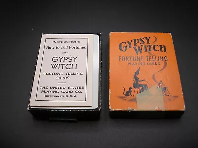 Vintage Gypsy Witch Fortune Telling Playing Cards • $9.99