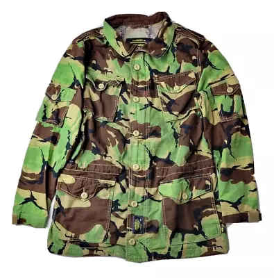 Alpha Industries Woodland Camouflage Zip M-65 Field Jacket Men's Size Medium M • $42.49