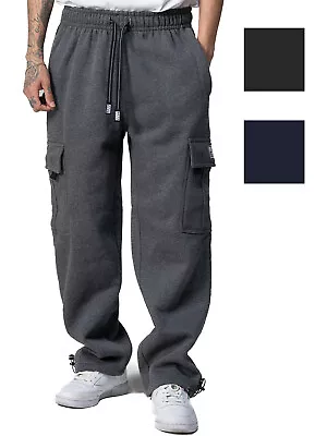 Pro Club Men's Heavyweight Fleece Cargo Pants • $44.95