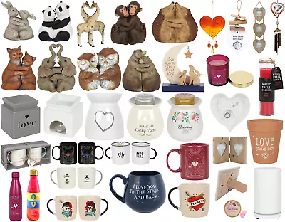 £13.99 • Buy Valentines Day Gift For Him & Her Romantic Gifts Oil Burner Mug Set Water Bottle