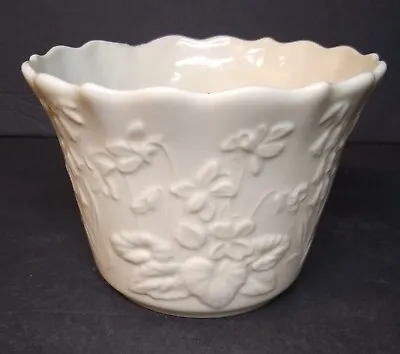 Vintage Lenox Fine Bone China 4 X5 1/4 Inch Floral Pattern Planter • $9.75