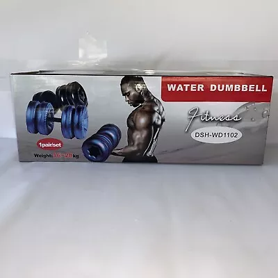 New 1 Pair-Set Water Dumbbell Weight Training Set DSH-WD1106 Blue   Free Shipp • $28