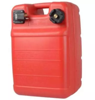 6.3 Gallon Portable Boat Fuel Tank Gas Tank W/ Exhaust For Marine Outboard Motor • $72