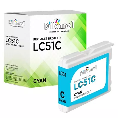 For Brother LC51 LC-51 Cyan Ink Cartridge 240 3360 685 • $5.95