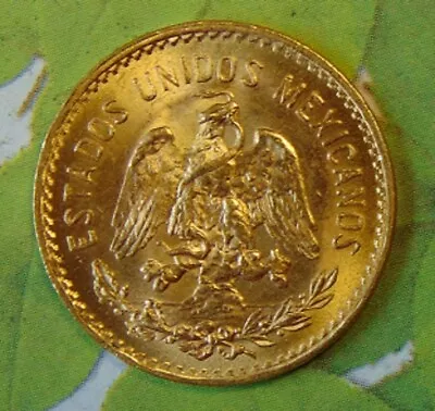 Mexico - 1955-m (5) Cinco Pesos .900 Gold Coin • $349.90