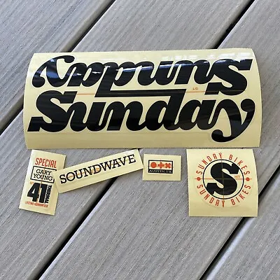 Sunday 2022 Soundwave Special - Gary Young Sticker Kit • $17.95