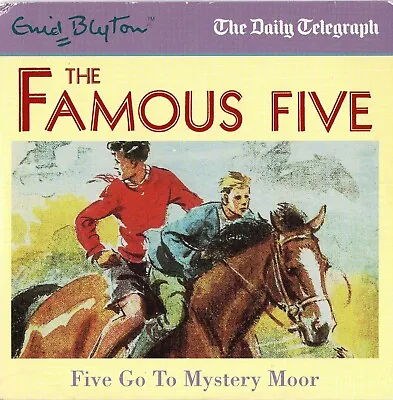 The Famous Five - FIVE GO TO MYSTERY MOOR  :  Promo Audio Book CD • £5.95