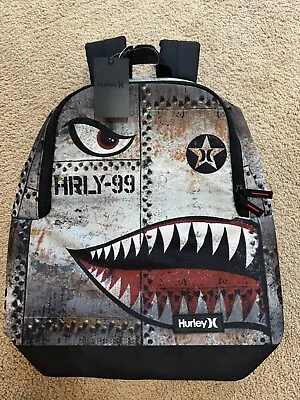 Hurley The One Graphic Shark Backpack • $39.90