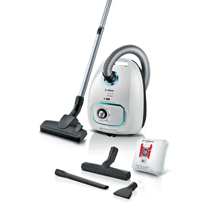 Bosch BGBS4HYGGB Serie 4 ProHygienic 600W 6kg Cylinder Vacuum Cleaner In White • £139