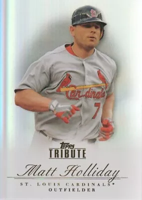 2012 (CARDINALS) Topps Tribute #32 Matt Holliday • $1.50