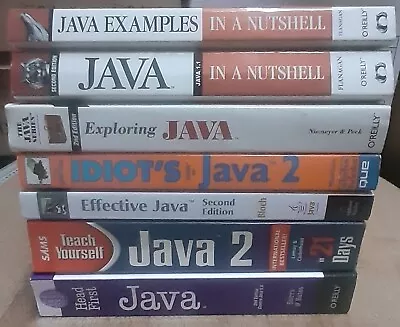 £20 • Buy Retro - Vintage Java Computer /  Programming Books 1990's Job Lot / Book Bundle