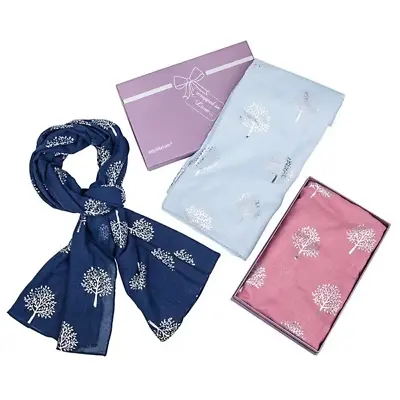 65th Birthday Scarf Gift FREE CARD Tree Of Life For Her Women Mum Granny Friend • £19.99