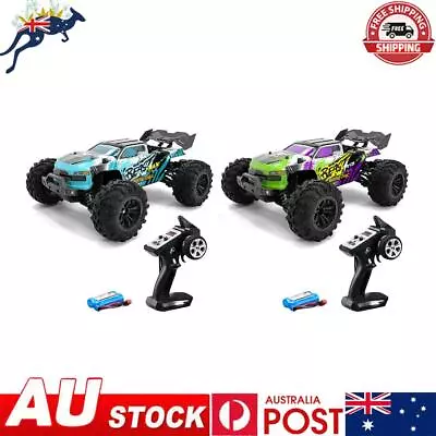 All Terrain RC Car With Led Lights Monster Crawler Cars 4WD 70KM/H Gift For Kids • $91.19