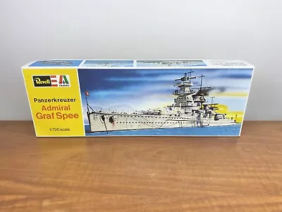 Panzerschiff Battleship Admiral Graf Spee Scale 1:720 Revell Vintage Model Kit • $49